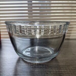Vintage 8.5" Glass‎ Mixing Bowl Replacement For Electric Mixer Made In The USA